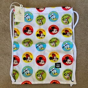 Vans and Disney Parks 50th Anniversary Drawstring Bag
